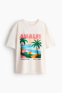 T-shirt imprimé en coton