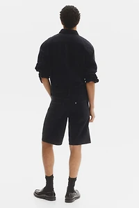 Relaxed-Fit Denim Shorts