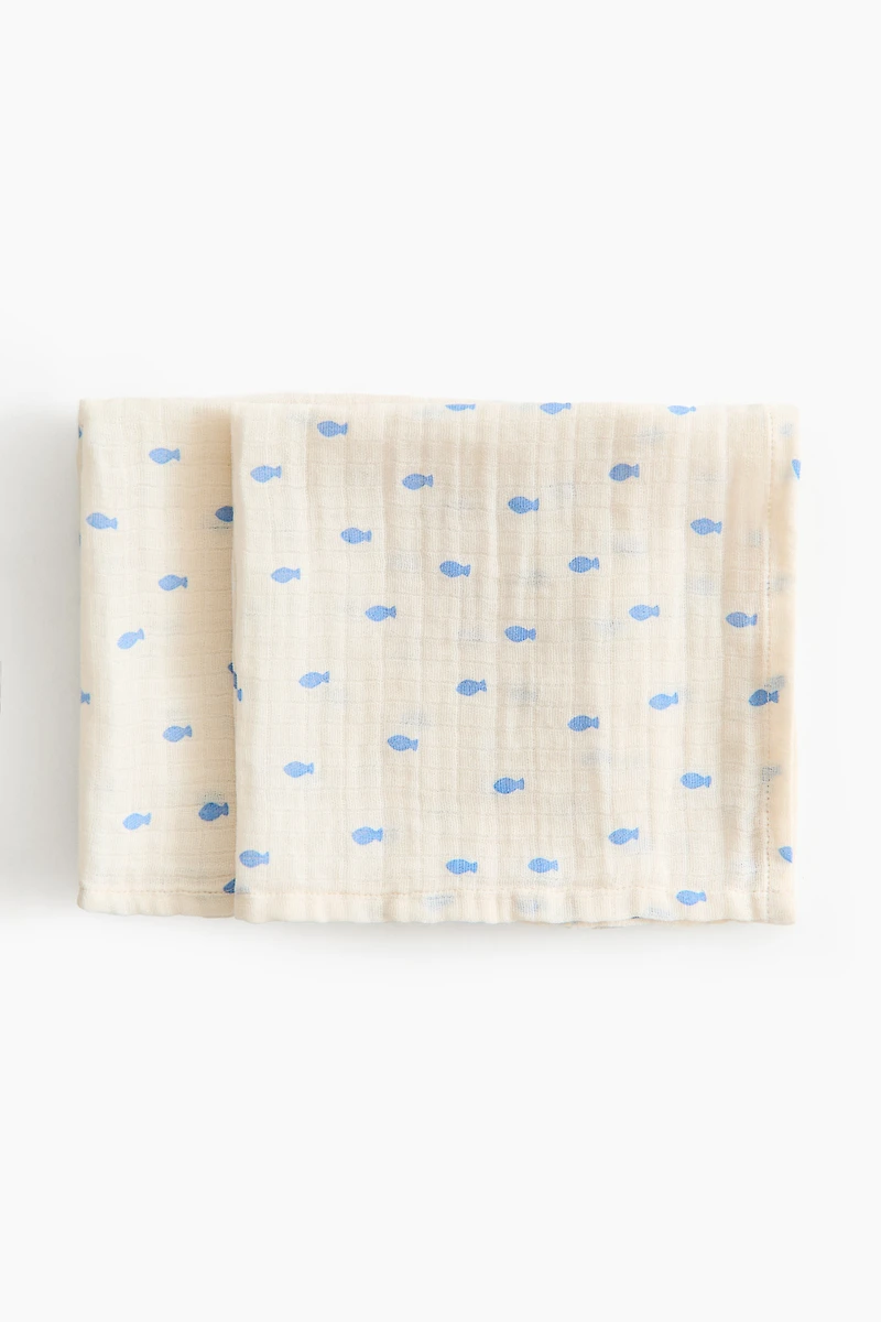 2-Pack Muslin Cloths