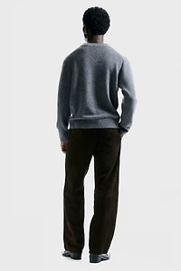 Regular-Fit Knit Sweater