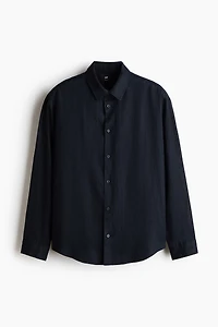 Relaxed-Fit Linen Shirt