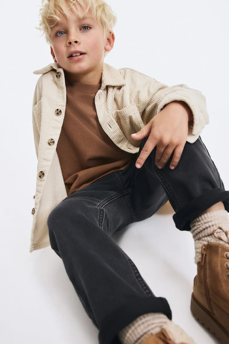 Pantalon de jogging en denim coton