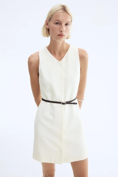 Robe avec ceinture