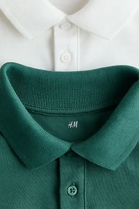 Lot de 2 polos en coton