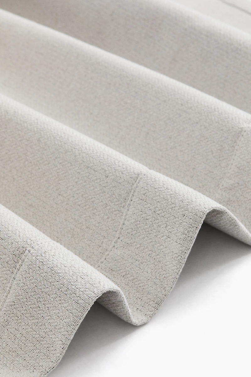 2-Pack Blackout Herringbone Curtain Panels