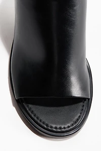 Block-Heeled Sandals