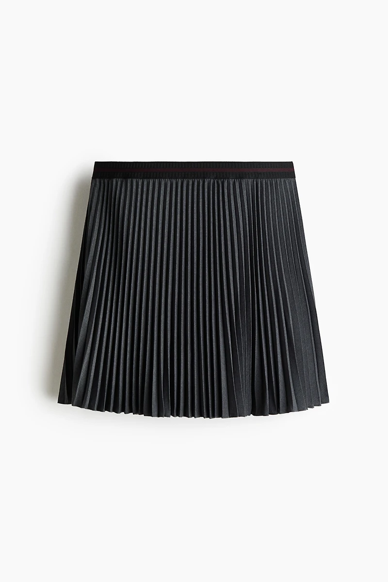 Pleated Mini Skirt