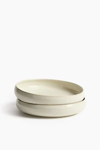 2-Pack Reactive-Glaze Soup Plates