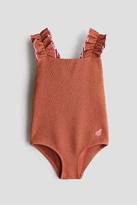 Embroidered-Detail Swimsuit