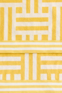 Patterned Cotton Beach Towel
