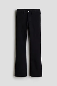 Flared Leg Low Jeans