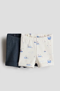 2-pack Cotton Jersey Shorts