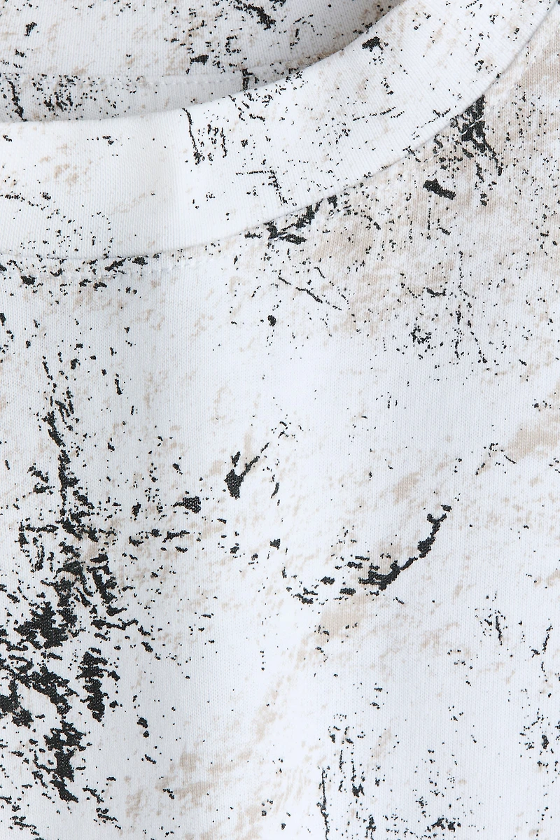 T-shirt ample imprimé