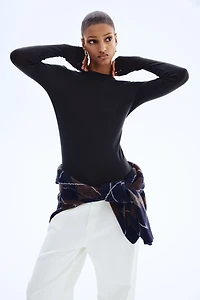 Pima Cotton Jersey Top