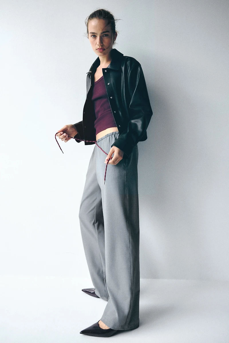 Pantalon avec cordon de serrage