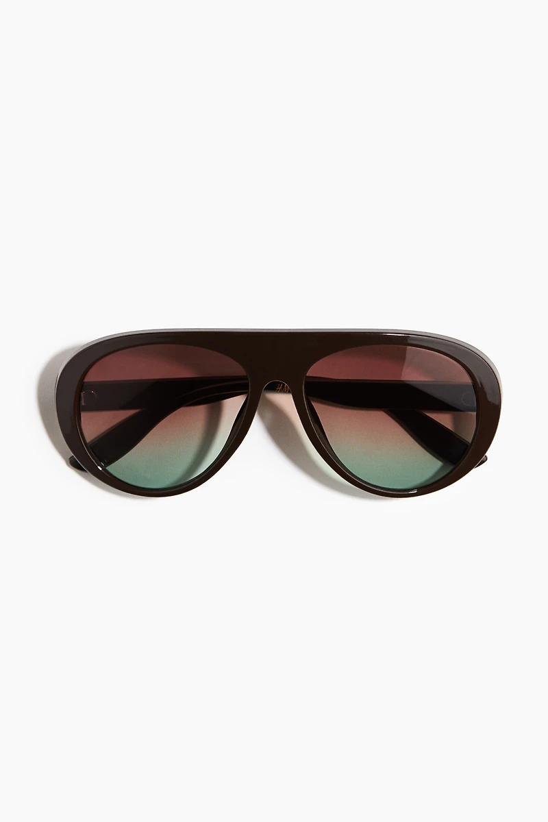 Aviator-style sunglasses