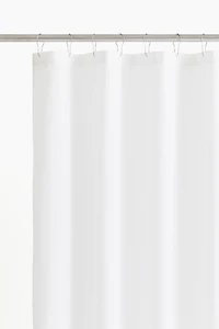 Rideau de douche en lin mélangé