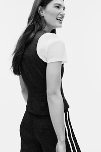 Chandail sans manches en jersey