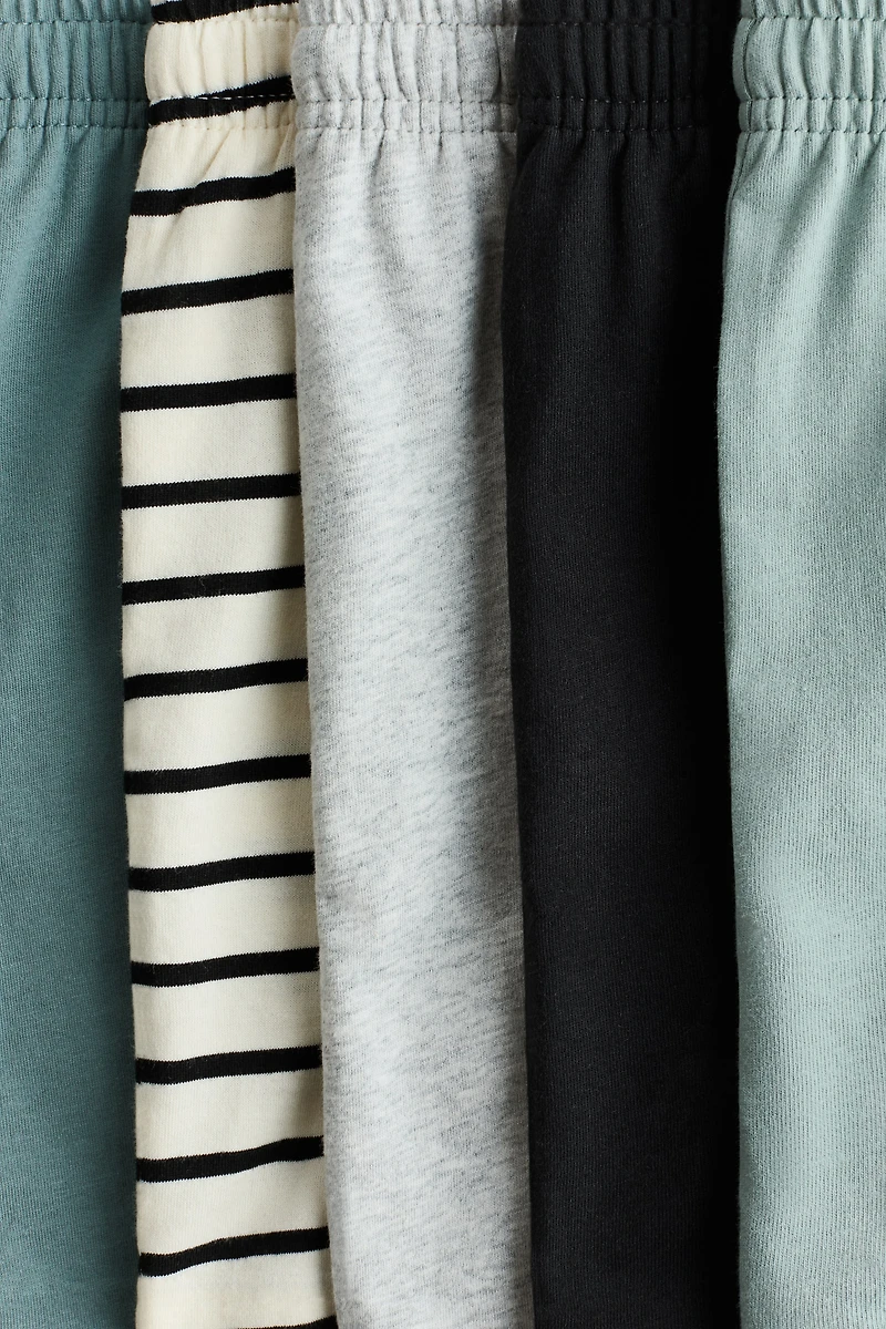 5-Pack Cotton Jersey Shorts