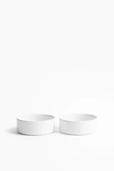 2-Pack Small Stoneware Bowls