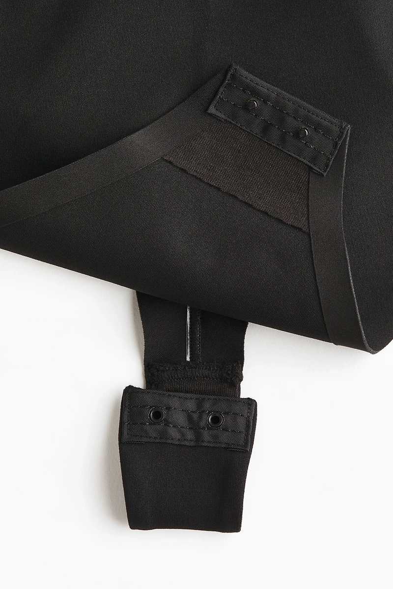 Light Shape Microfiber Thong Bodysuit