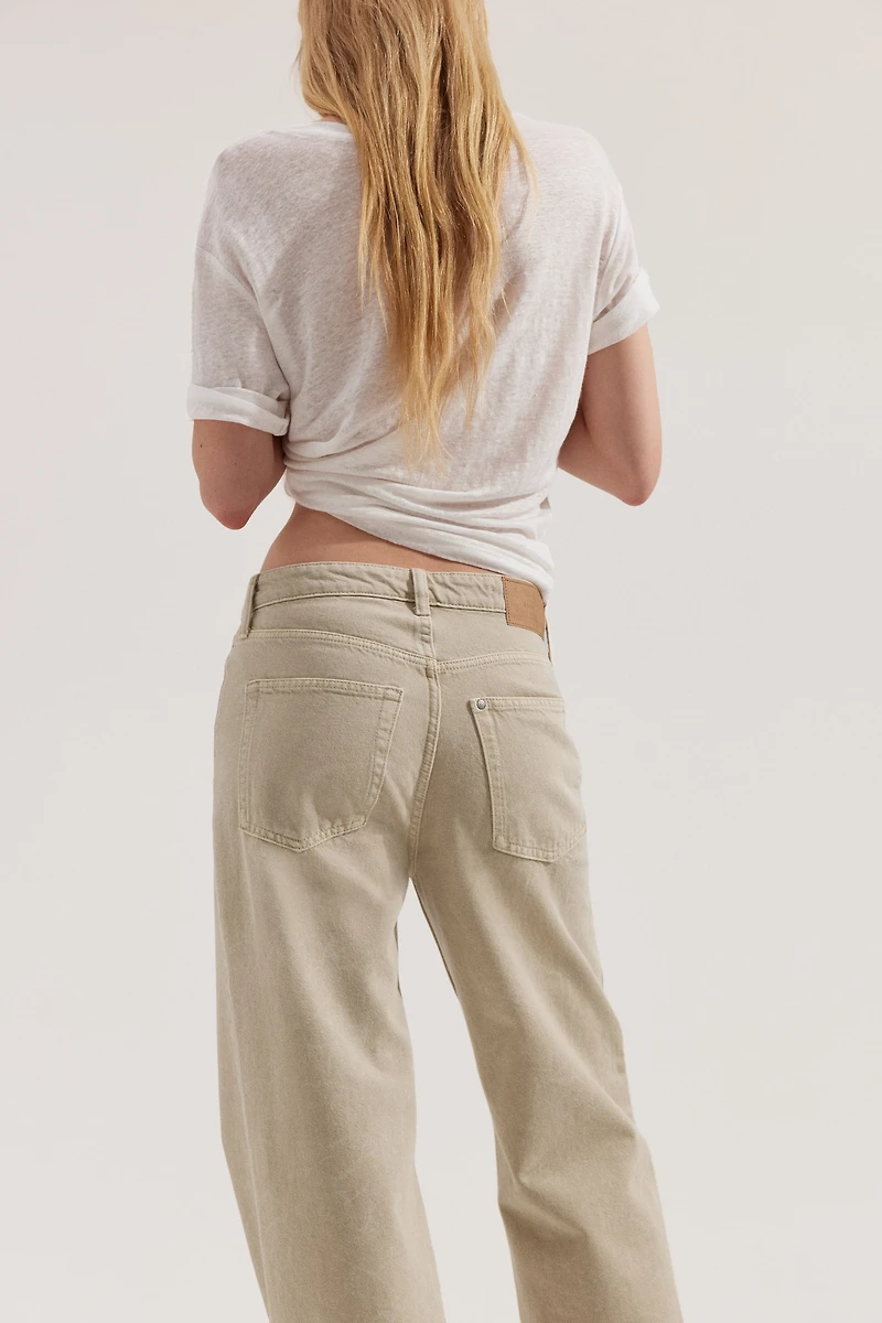 Jean ample Taille très haute