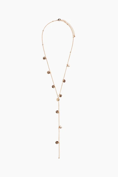 Collier en Y à breloques