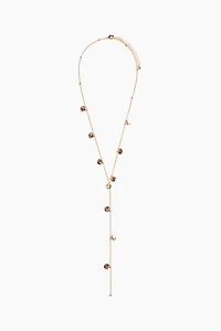 Y-Shaped Charm Necklace
