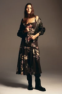 Robe en lin mélangé