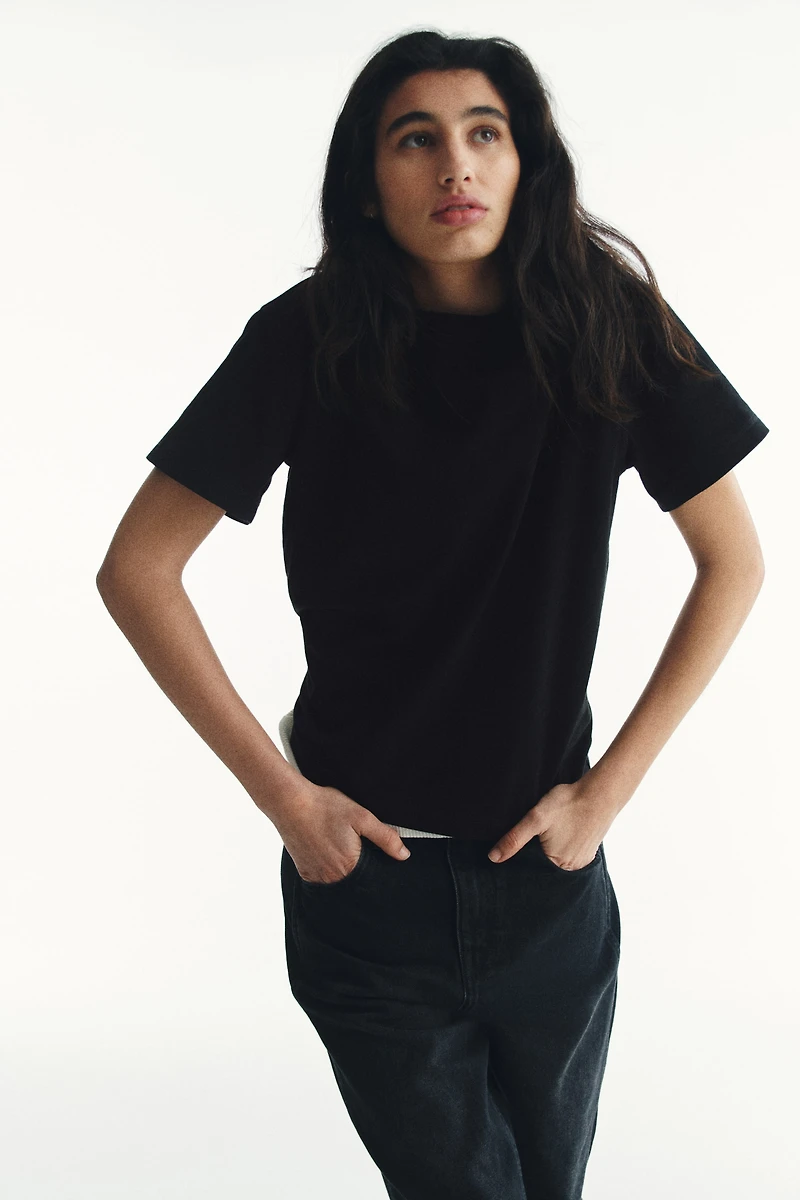 T-shirt ample en coton