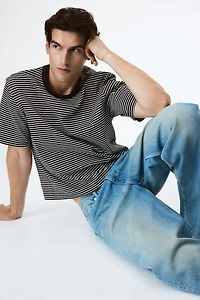 Jean ample coupe tonneau