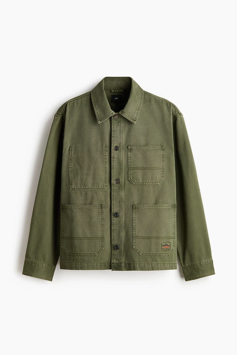 Canvas overshirt