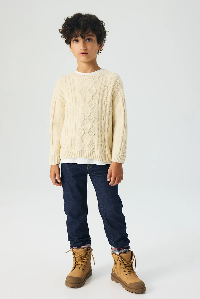 Jean doublé Coupe Amincie