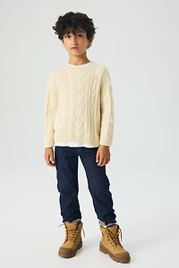 Jean doublé Coupe Amincie