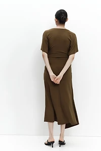 MAMA Robe croisée