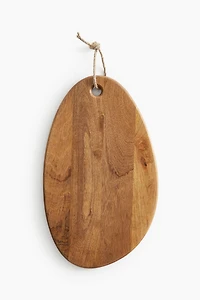 Asymmetric Mango Wood Cutting Board