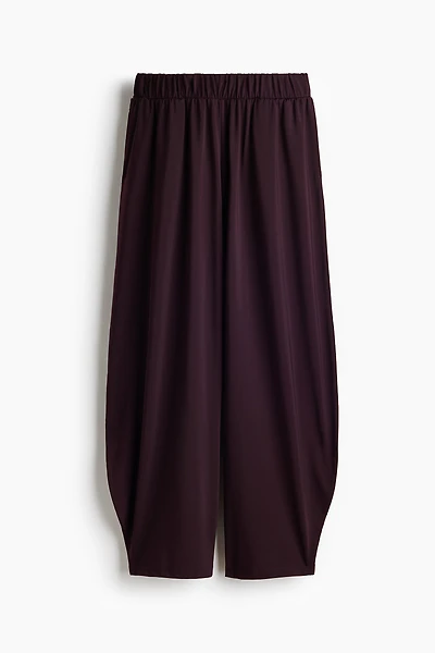 Jersey Balloon-Leg Pants