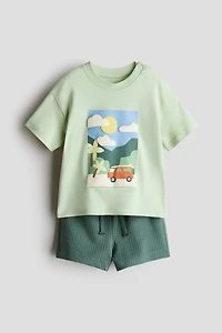 2-Piece Cotton Jersey Set