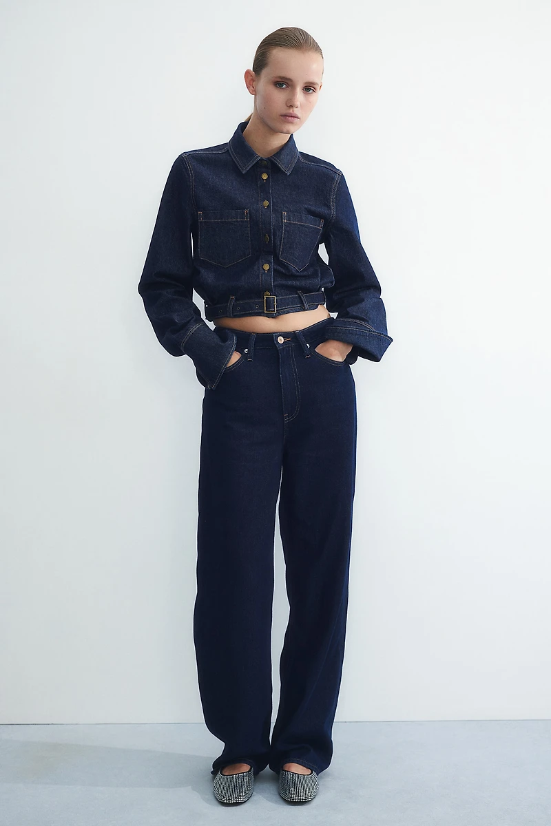Chemise en denim