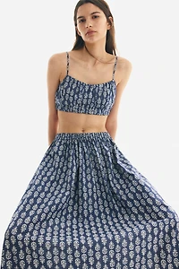 Flared Maxi Skirt