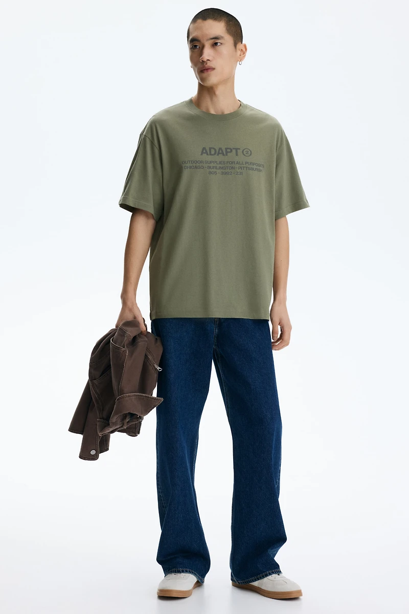 Loose Fit Printed T-shirt