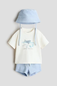 3-Piece Jersey and Terry Set