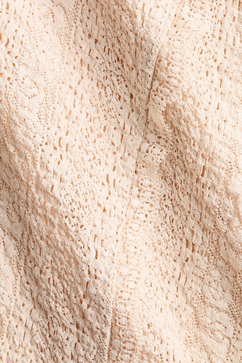 Lace-Look Handkerchief Dress