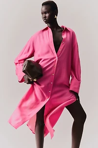 Oversized Shirt Dress