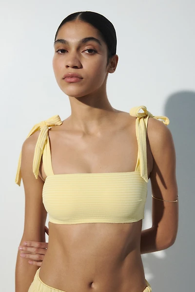 Padded Tie-Strap Bikini Top