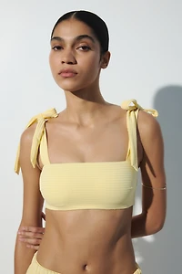 Padded Tie-Strap Bikini Top