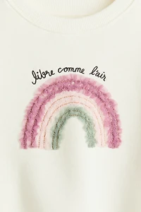 Chandail en molleton