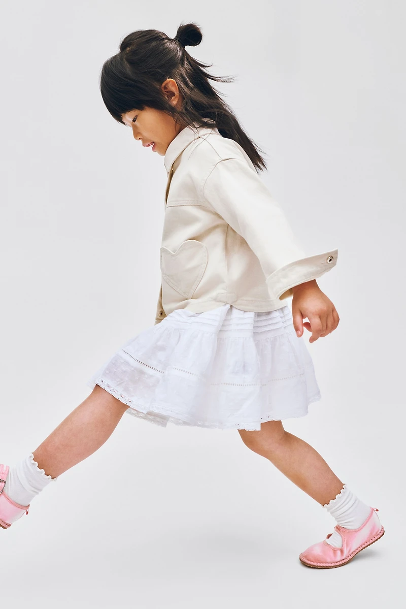 Heart-Pocket Twill Jacket