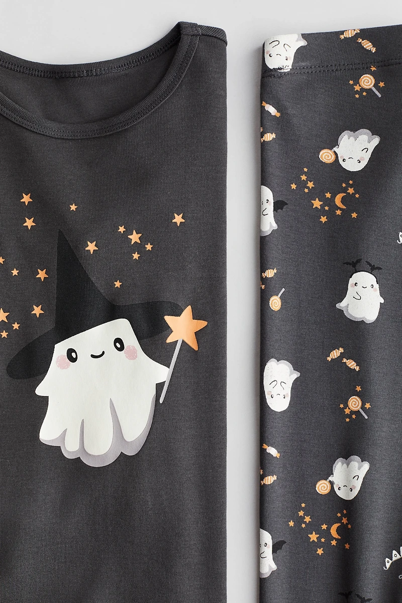 Pyjama confortable en coton imprimé