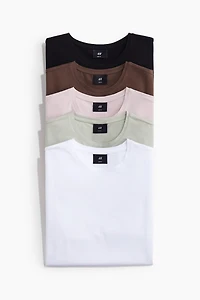 5-pack Slim Fit T-shirts